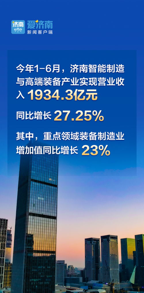 濟(jì)南智能制造與高端裝備產(chǎn)業(yè)發(fā)展如何 數(shù)據(jù)作答鳳凰網(wǎng)山東 鳳凰網(wǎng)